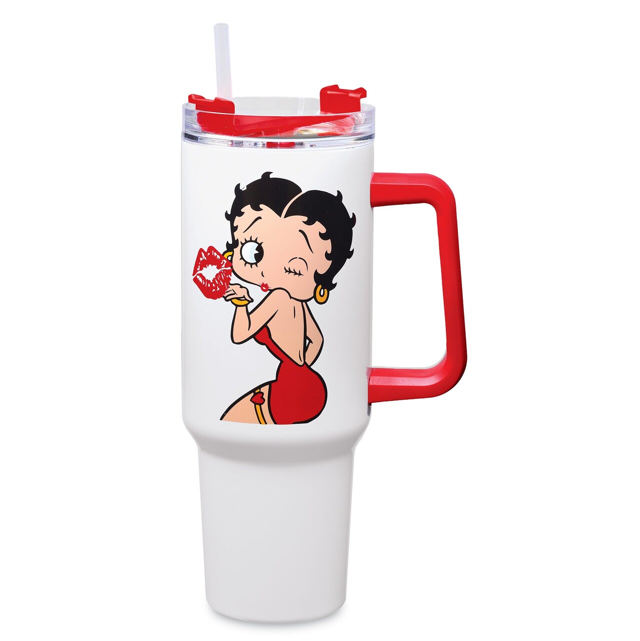 Collections Etc Betty Boop 40 oz. Double-Walled Tumbler